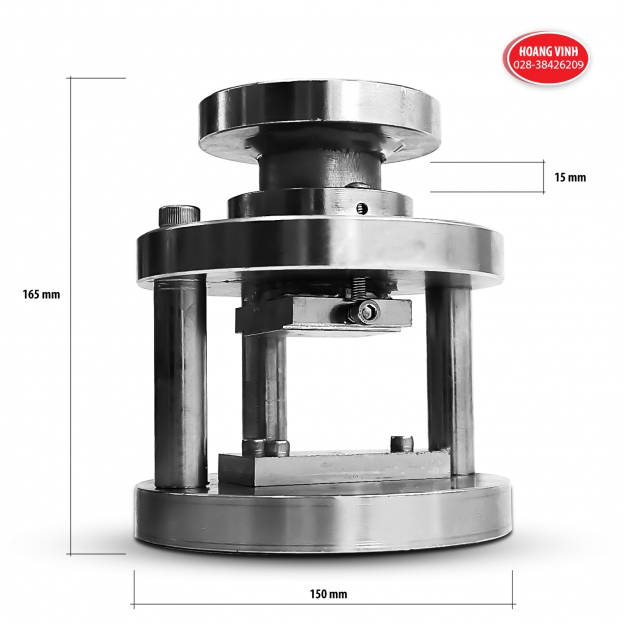 Gối nén mẫu vữa ximăng 40x40 mm