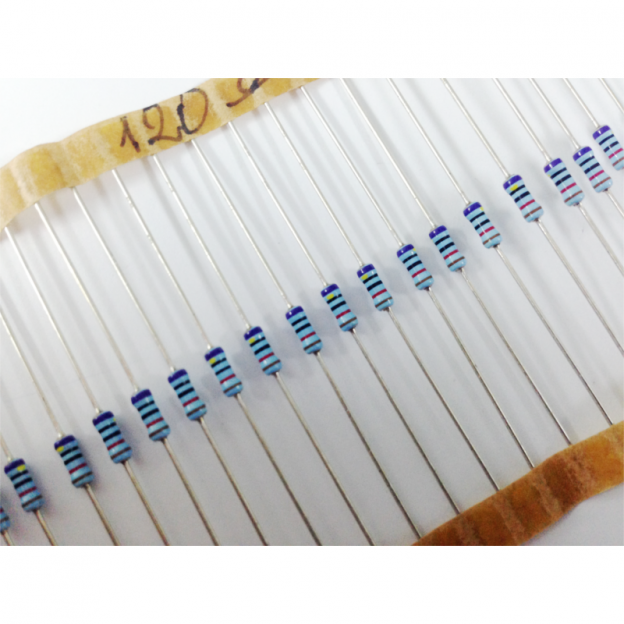 Metal Film Resistor 0.1% 1/4W