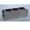 Three gang cubic mould 100x100x100mm