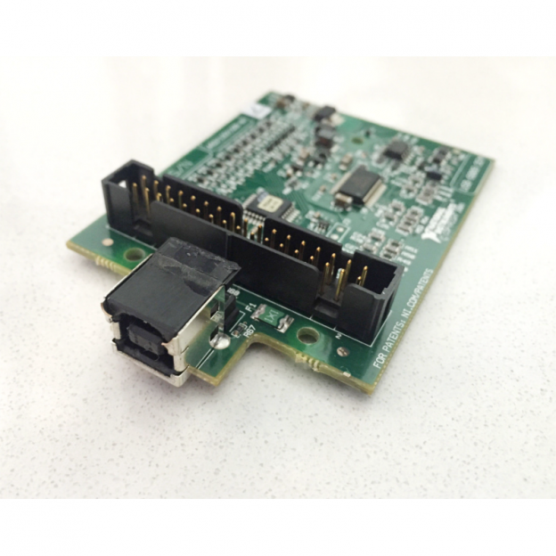thumbnail interactive-video image 1 of National Instruments USB-6009 DAQ Data Acquisition Card – NI Multifunction I/O, Open Box 1 of 3