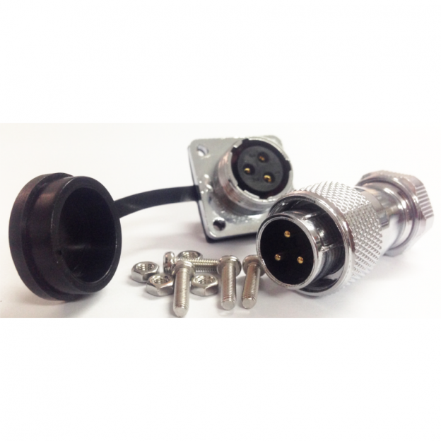 Đầu cắm công nghiệp WS16-3 chân