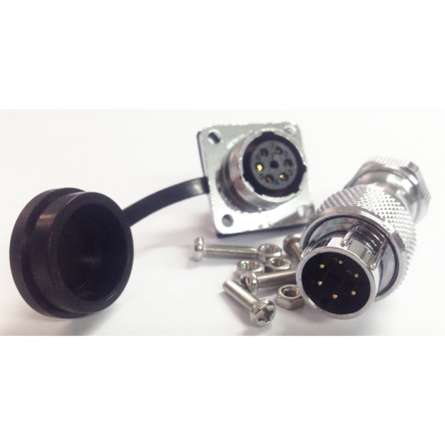 Đầu cắm công nghiệp WS16-6 chân